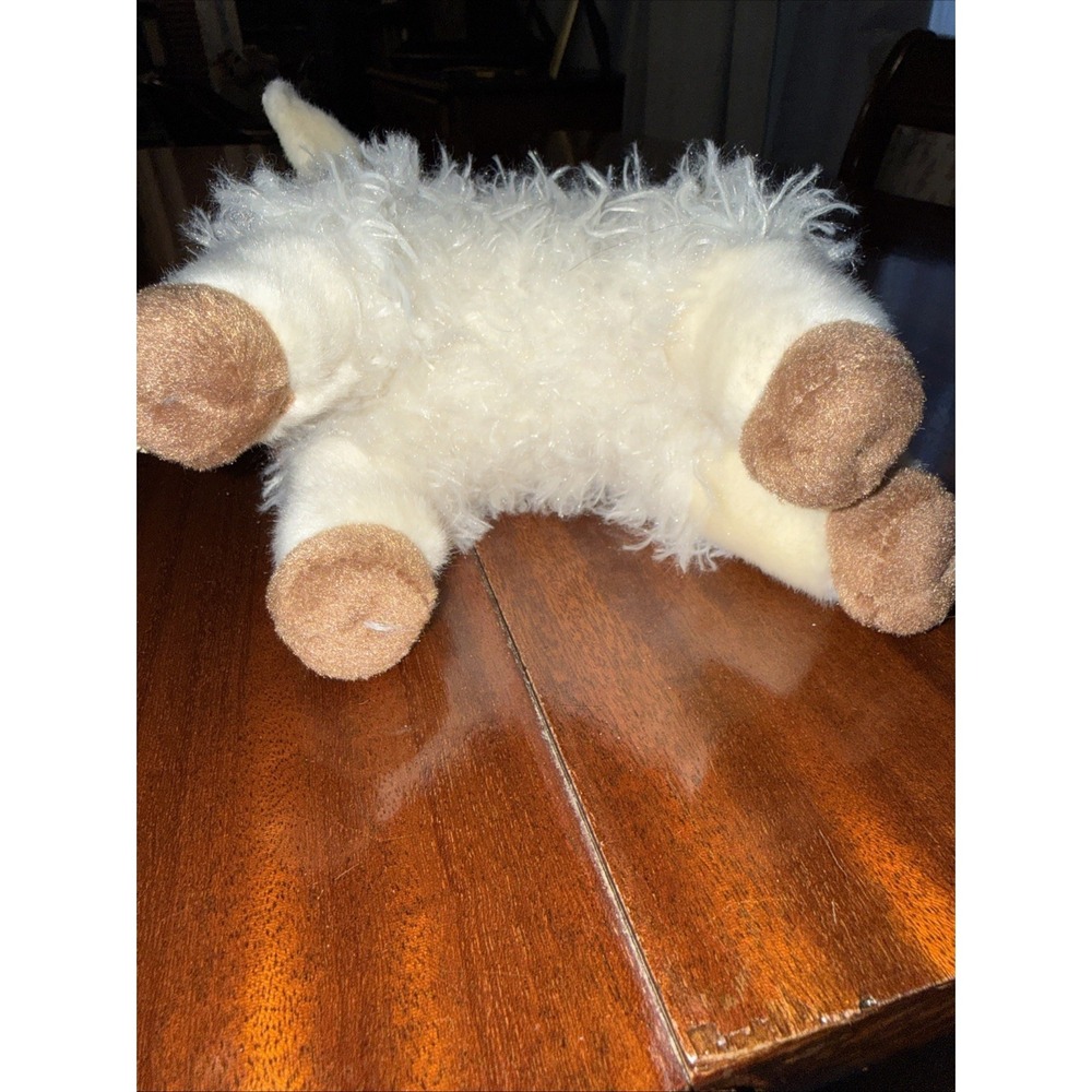 Aurora World - Miyoni - Lovely Lamb Plush Toy 7" Baby Sheep New With Tag And Bow - Picture 5 of 5